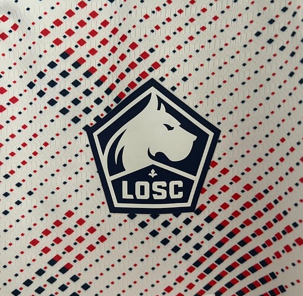 24/25 Lille OSC Away White Jersey - Image 4