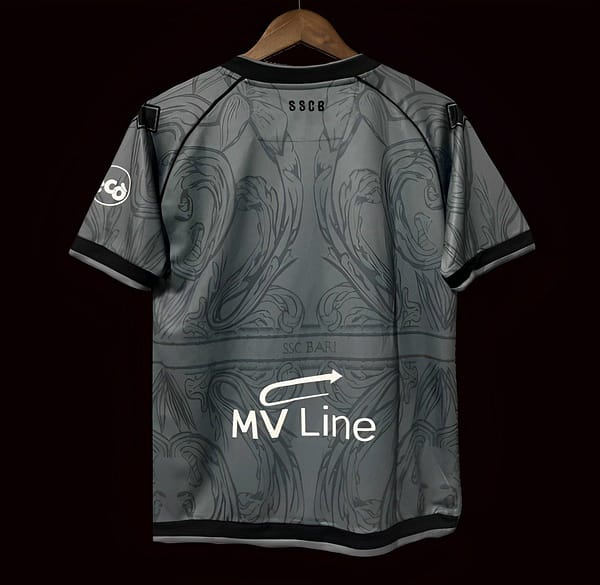 24/25 Bari Third Grey Jersey - Image 2