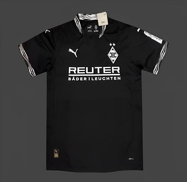 24/25 Borussia Mönchengladbach Third Black Jersey