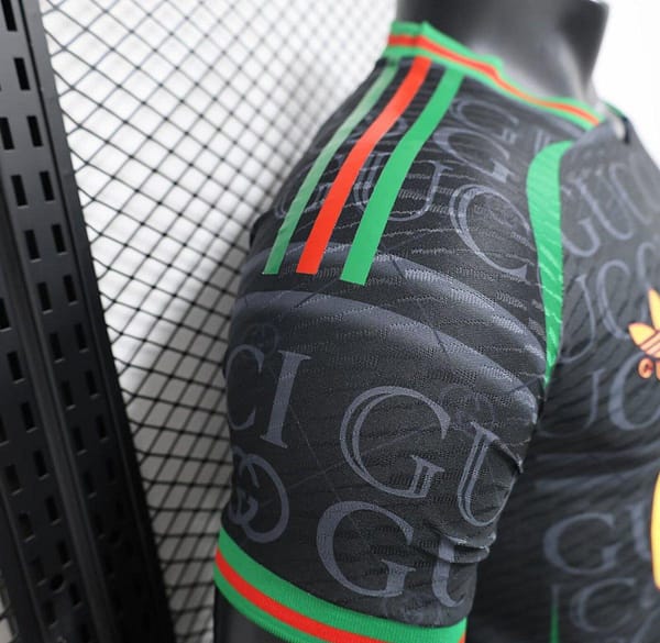 Player Version 24/25 Real Madrid x GUCCI Black Special Jersey - Image 6
