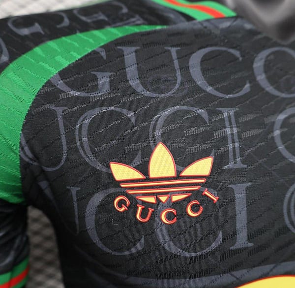 Player Version 24/25 Real Madrid x GUCCI Black Special Jersey - Image 8
