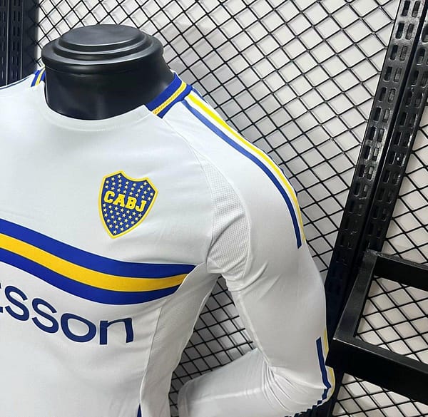 Player Version 24/25 Boca Juniors Away White Long Sleeve Jersey - Image 5