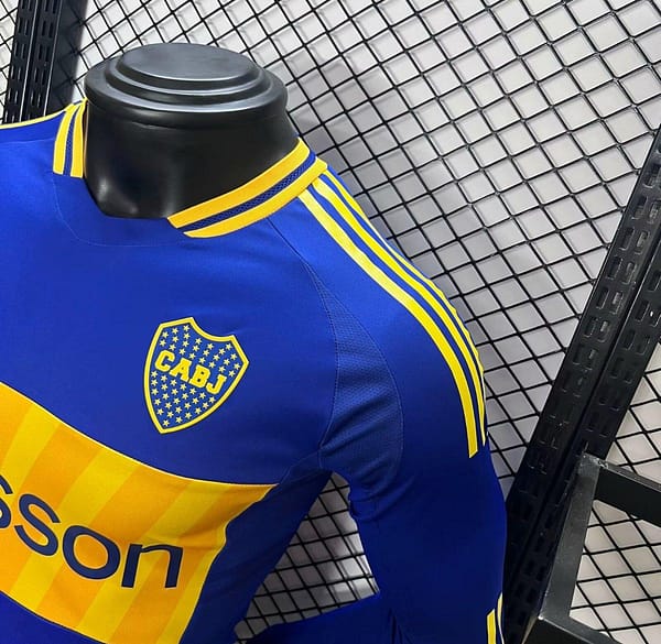 Player Version 24/25 Boca Juniors Home Long Sleeve Jersey - Image 6