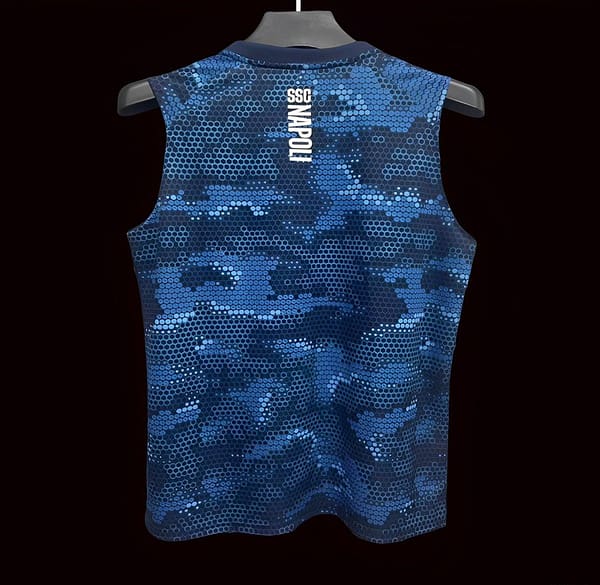 24/25 SSC Napoli Navy Vest Jersey - Image 2