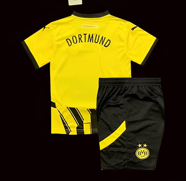 24/25 Kids Borussia Dortmund Home Jersey - Image 2