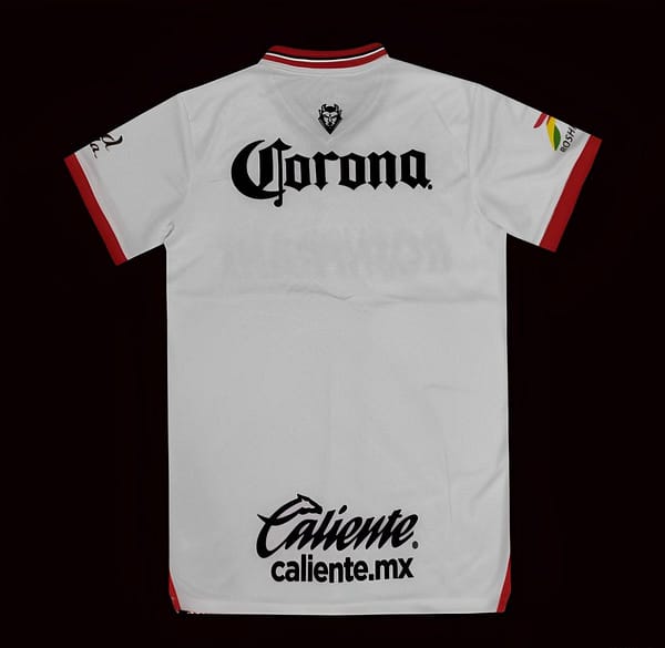 24/25 Toluca Away White Jersey - Image 2