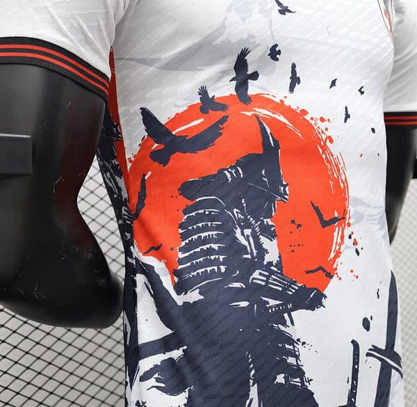 Player Version 2024 Japan White Japanese Samurai Jersey - Image 4