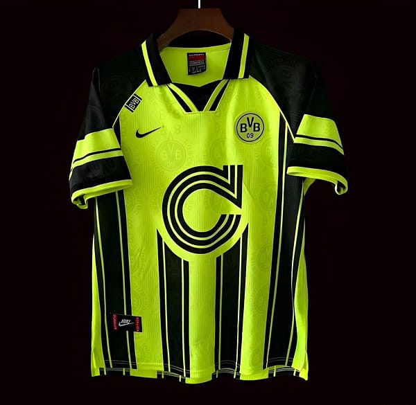 Retro 96/97 Borussia Dortmund CL Home Jersey