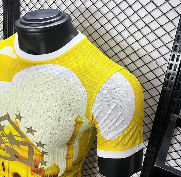 Player Version 2024 Brazil Yellow Special Jersey - Image 5