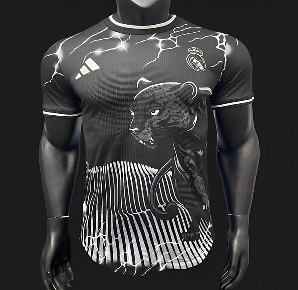 Player Version 24/25 Real Madrid Black Panther Special Jersey