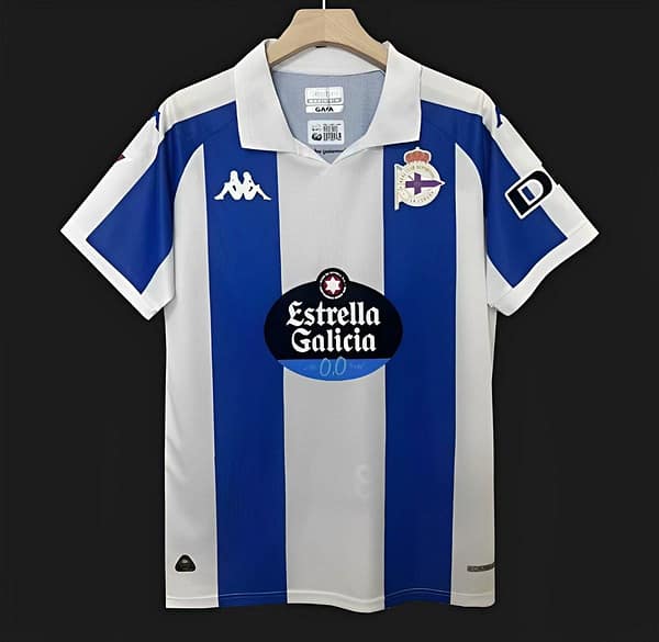 24/25 Deportivo La Coruna Home Jersey