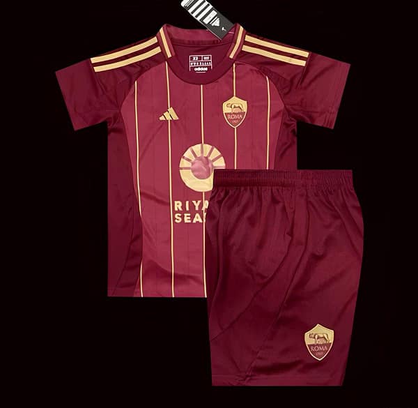 24/25 Kids Roma Home Jersey
