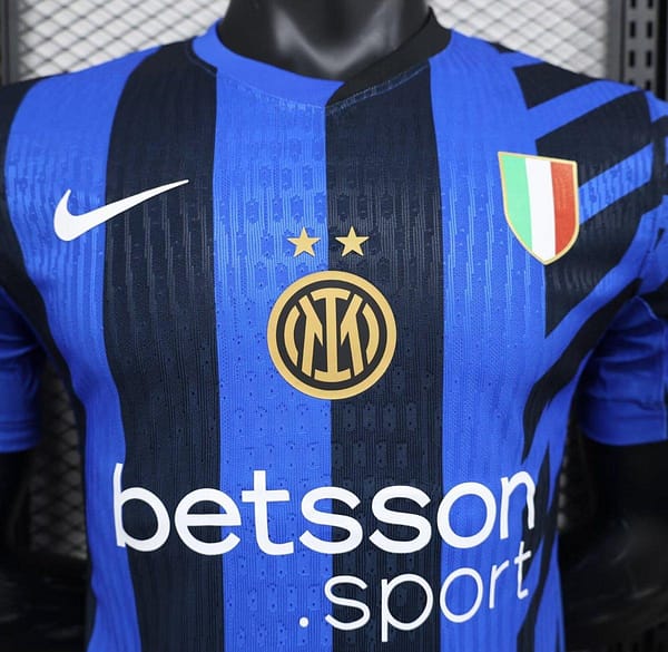 Player Version 24/25 Intern Milan Home Jersey With Scudetto Patch - Image 5