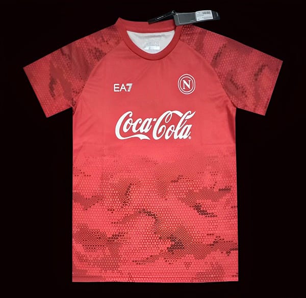 24/25 SSC Napoli Red Training  Jersey