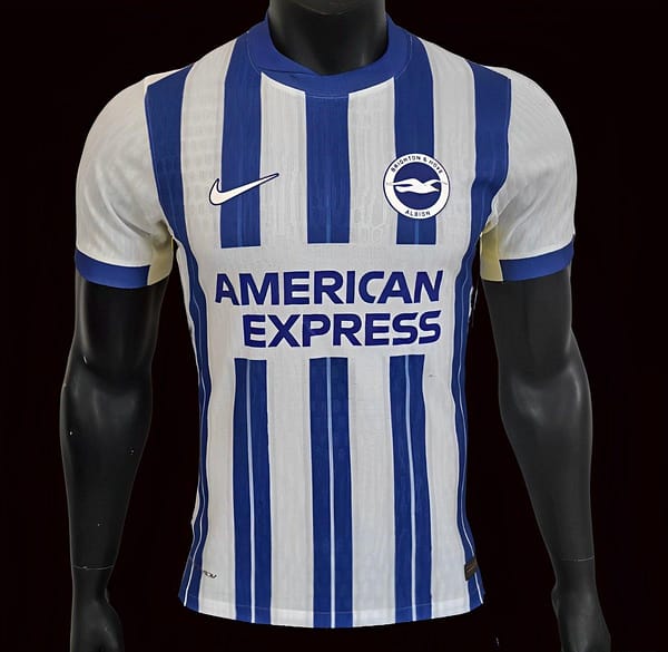 Player Version 24/25 Brighton Hove Albion Home Jersey