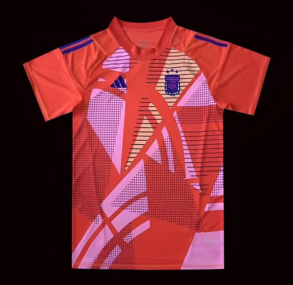 2024 Argentina Orange Goalkeeper Jersey