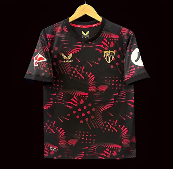 24/25 Sevilla Away Black Jersey