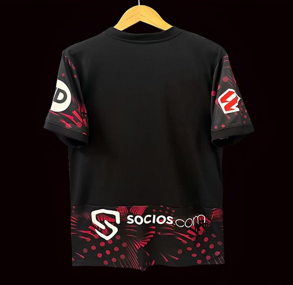 24/25 Sevilla Away Black Jersey - Image 2