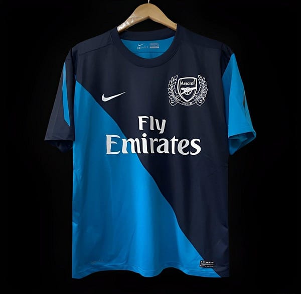 Retro 11/12 Arsenal Away Blue Jersey