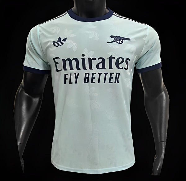 Player Version 24/25 Arsenal x Adidas Original Light Green Jersey