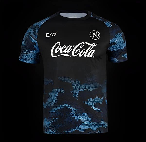 24/25 SSC Napoli/EA7 Navy Blue Crew Neck Training Jersey