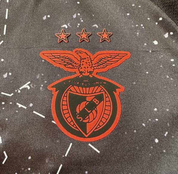 24/25 Kids Benfica Away Black Jersey - Image 5