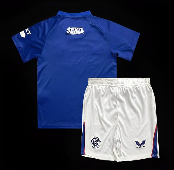 24/25 Kids Glasgow Rangers Home Jersey - Image 2