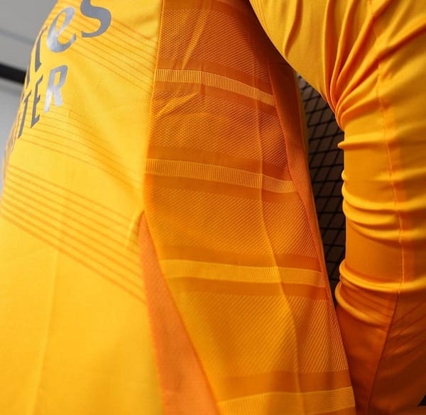 Player Version 24/25 Real Madrid Away Orange Long Sleeve Jersey - Image 5