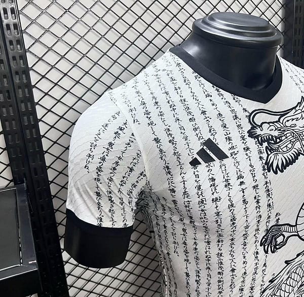 Player Version 2024 Japan White Dragon Concept Jersey - Image 4