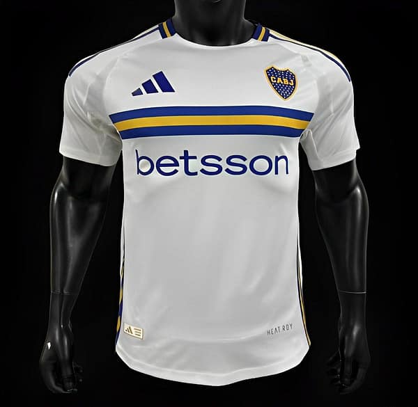 Player Version 24/25 Boca Juniors Away White Jersey