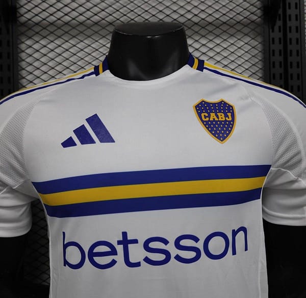 Player Version 24/25 Boca Juniors Away White Jersey - Image 4