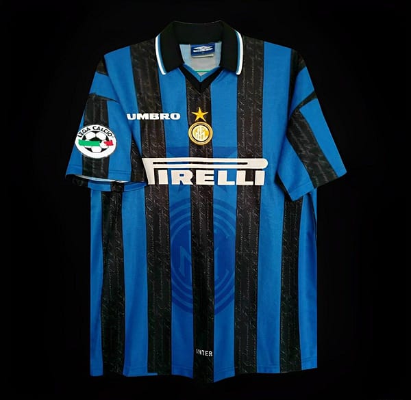 Retro 97/98 Inter Milan Home Jersey With Patch