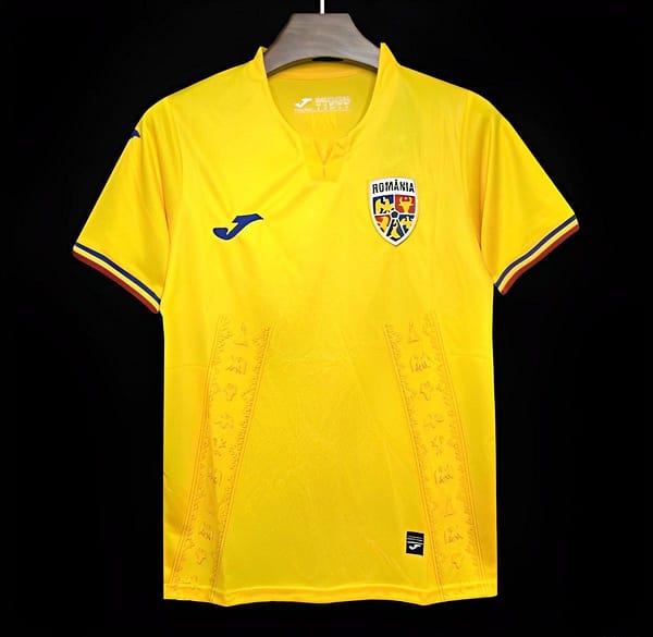 2024 Romania Euro Home Jersey