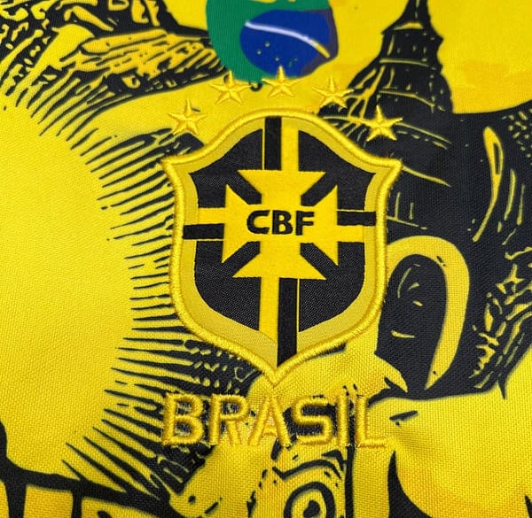 2024 Brazil X Christ Yellow Special Jersey - Image 4