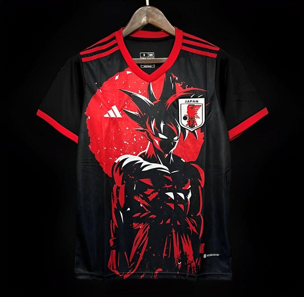 2024 Japan Dragon Ball Goku Red/Black Jersey