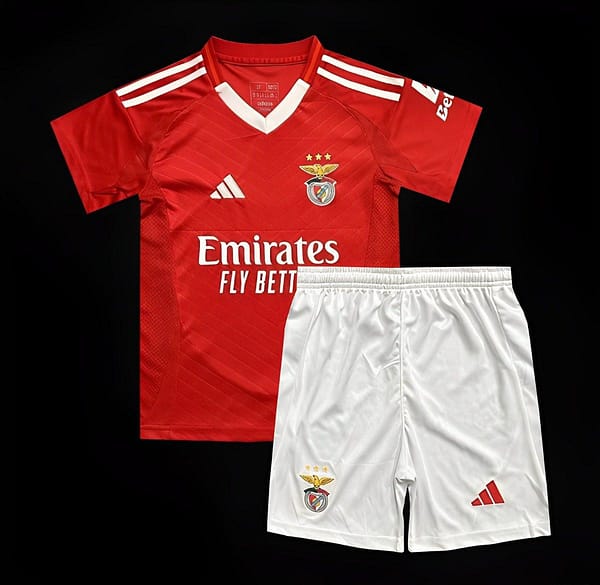 24/25 Kids Benfica Home Jersey