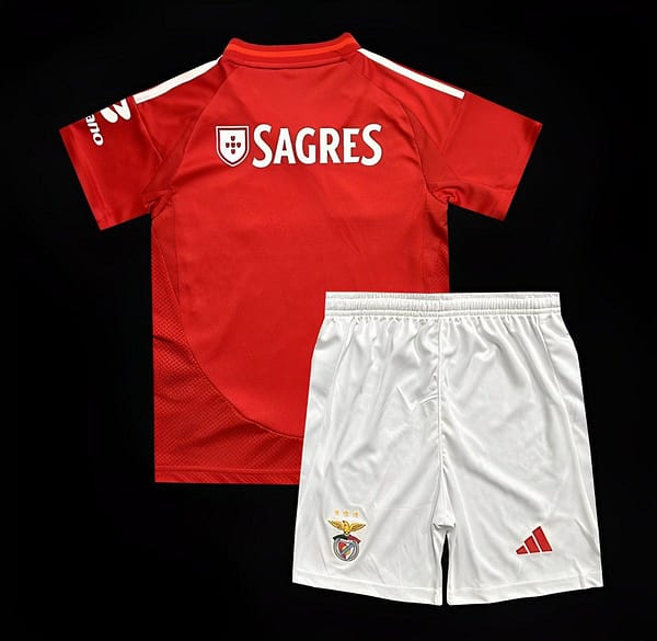 24/25 Kids Benfica Home Jersey - Image 2