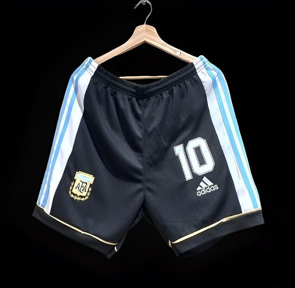 Retro 1998 Argentina Home Shorts