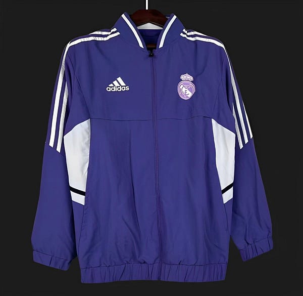 24/25 Real Madrid Blue Windbreaker