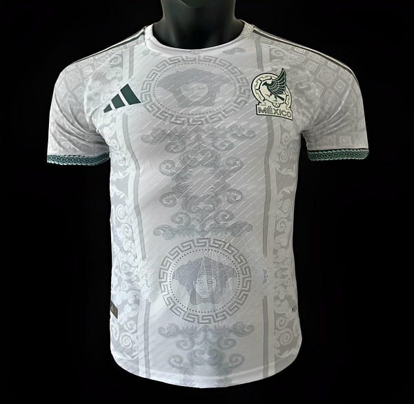 Player Version 2024 Mexico x Versace White Special Jersey