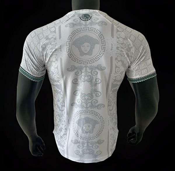 Player Version 2024 Mexico x Versace White Special Jersey - Image 2