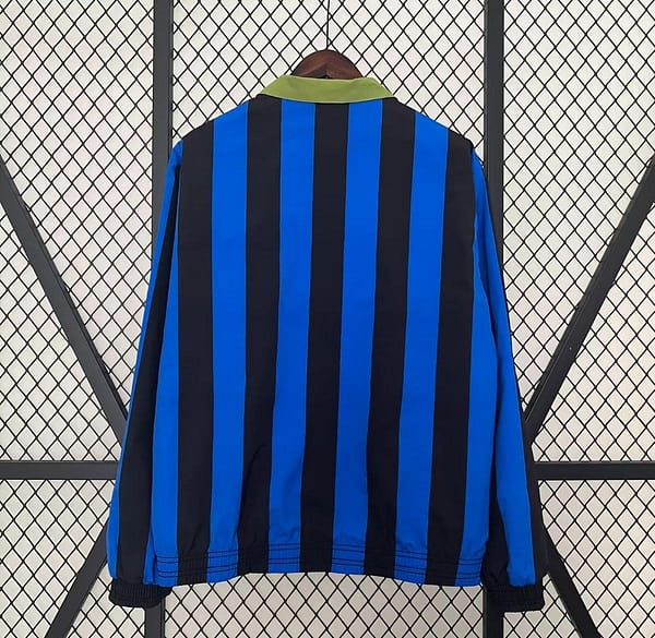 24/25 Inter Milan Green/Black Blue Reversible Windbreaker - Image 13