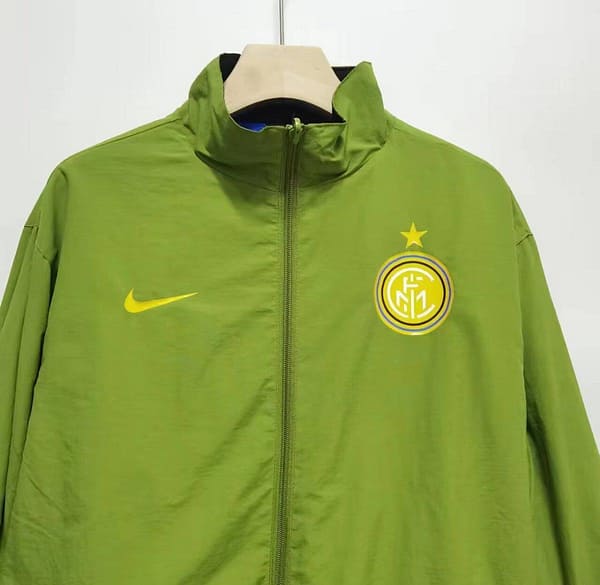 24/25 Inter Milan Green/Black Blue Reversible Windbreaker - Image 19
