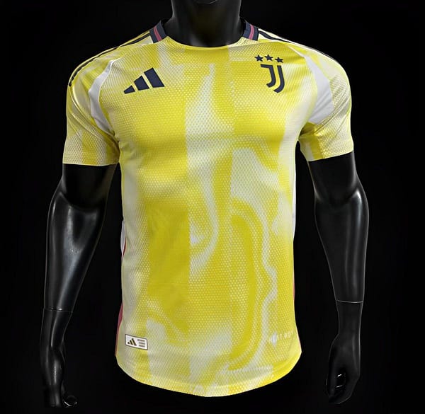 Player Version 24/25 Juventus Away Yellow Jersey