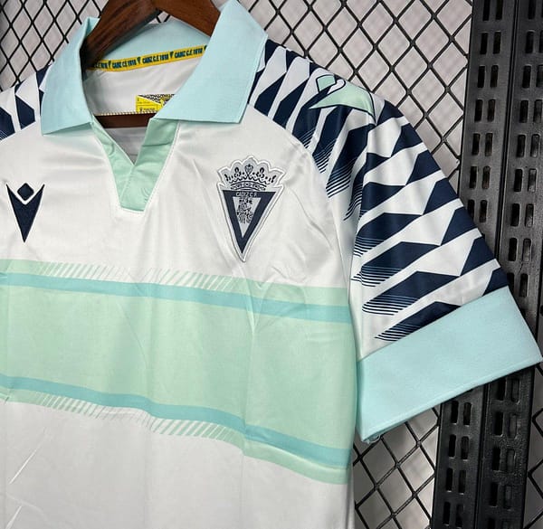 24/25 Cadiz Away White Jersey - Image 7
