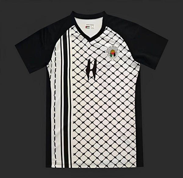 24/25 Palestine Black Kuffiyeh Jersey