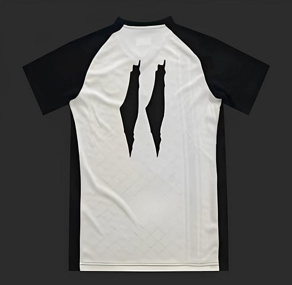24/25 Palestine Black Kuffiyeh Jersey - Image 2