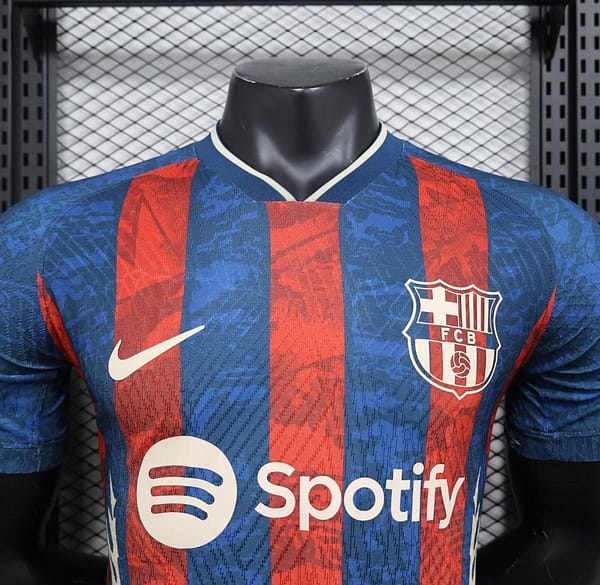 Player Version 24/25 Barcelona Red/Blue Special Jersey - Image 3
