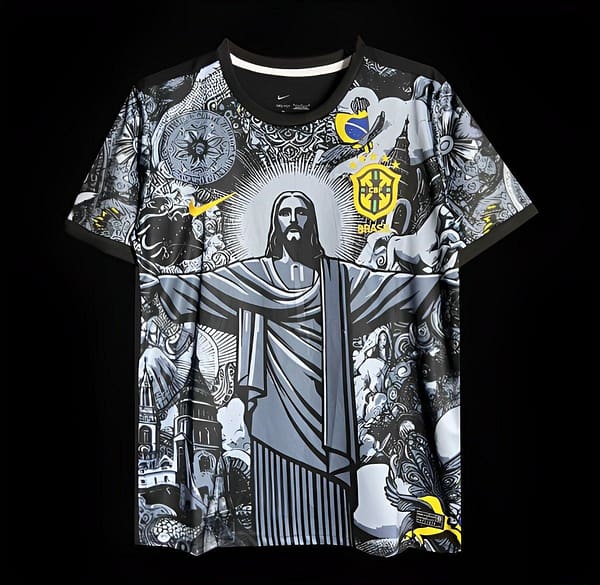2024 Brazil Copa America Black Goalkeeper Jersey