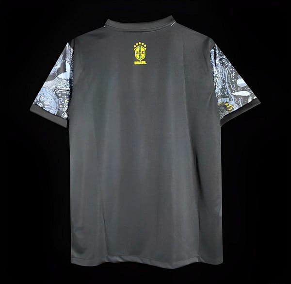 2024 Brazil Copa America Black Goalkeeper Jersey - Image 2